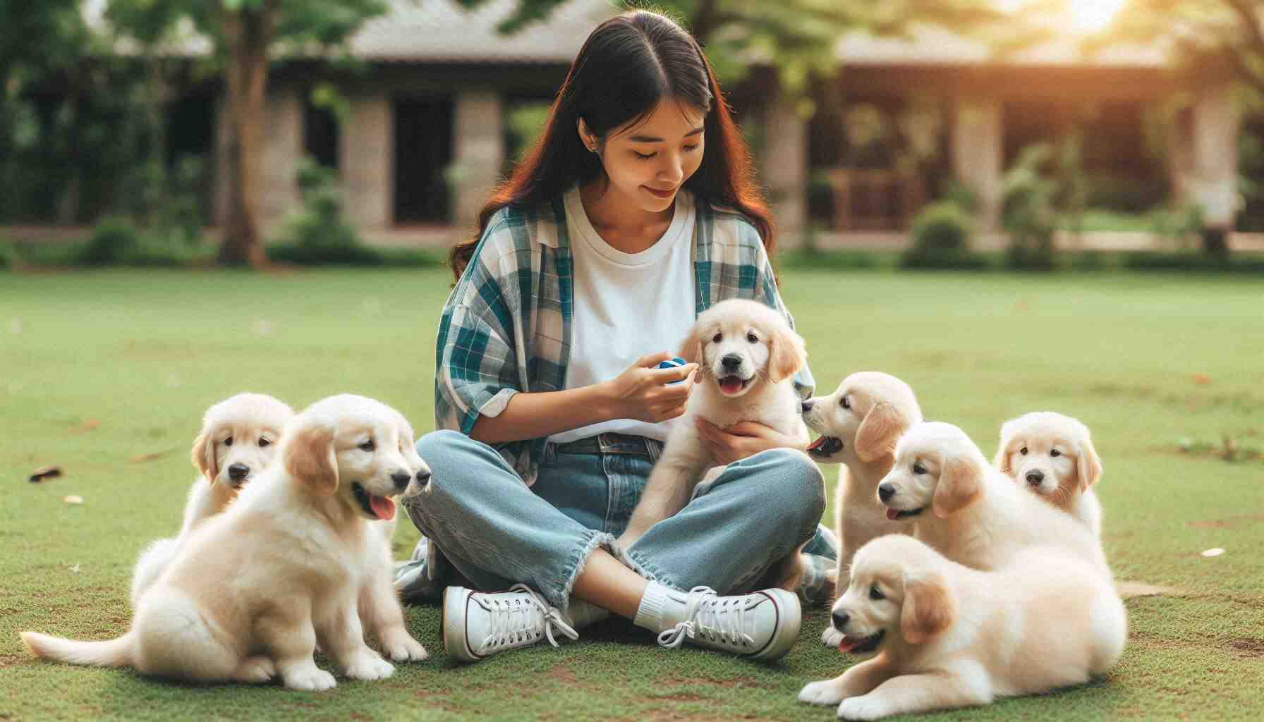 Are Golden Retriever puppies difficult to train?